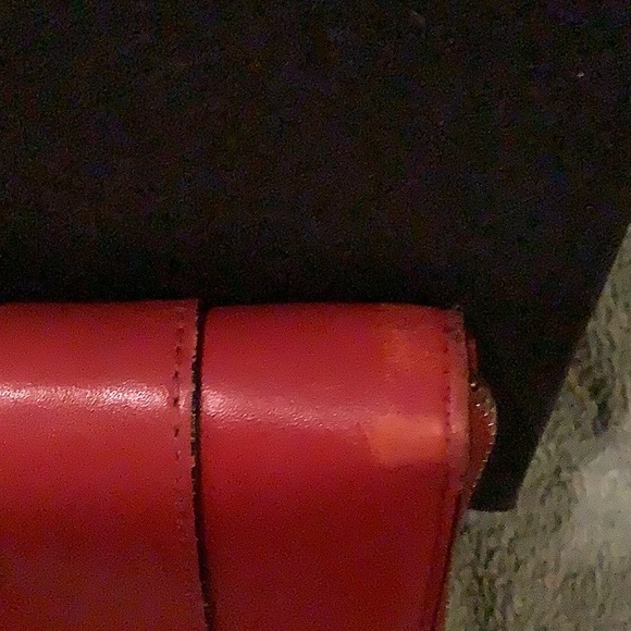 Authentic Excellent Condition Bvlgari Red Leather Wallet w/Inclusions - Picture 7 of 8